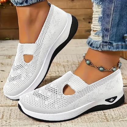 🔥Last Day Promotion 70% OFF🔥- Women's comfortable breathable knitted sneakers