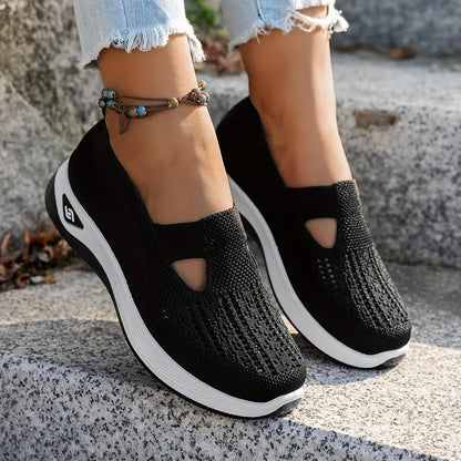 🔥Last Day Promotion 70% OFF🔥- Women's comfortable breathable knitted sneakers