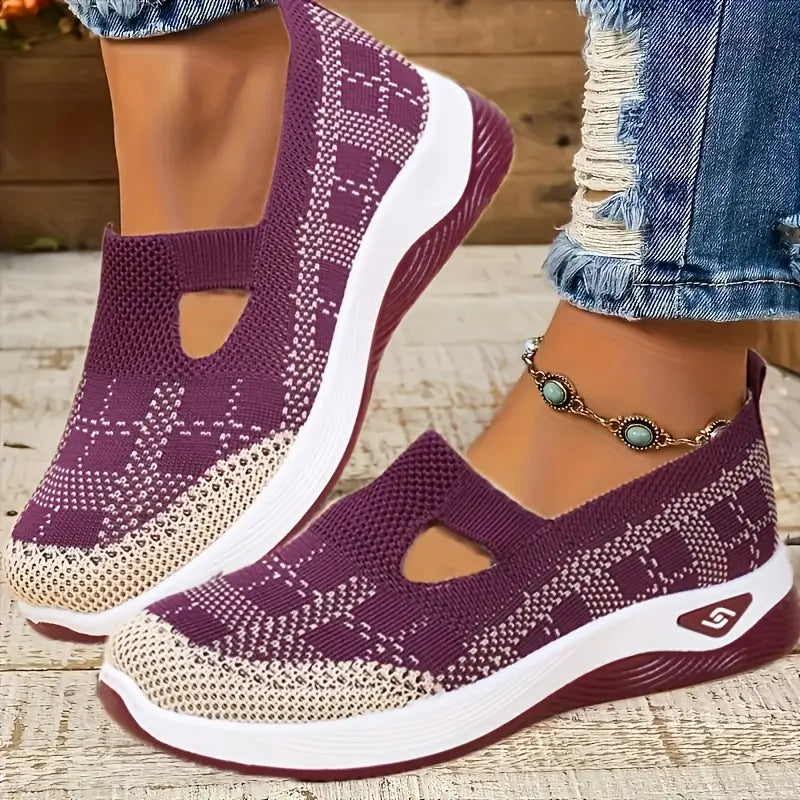 🔥Last Day Promotion 70% OFF🔥- Women's comfortable breathable knitted sneakers