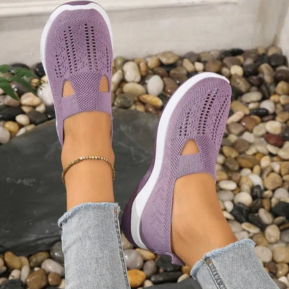 🔥Last Day Promotion 70% OFF🔥- Women's comfortable breathable knitted sneakers